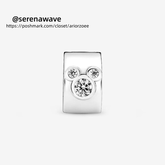 Pandora Disney Mickey Mouse & Minnie Mouse Clip Charm - Picture 3 of 4